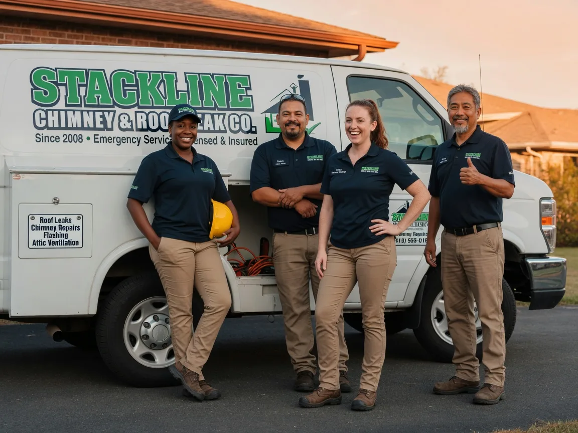 Chimney flashing repair company in Lodi, OH